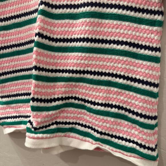 Janie and Jack Stripe Knit Short Sleeve Shirt - Picture 3 of 7